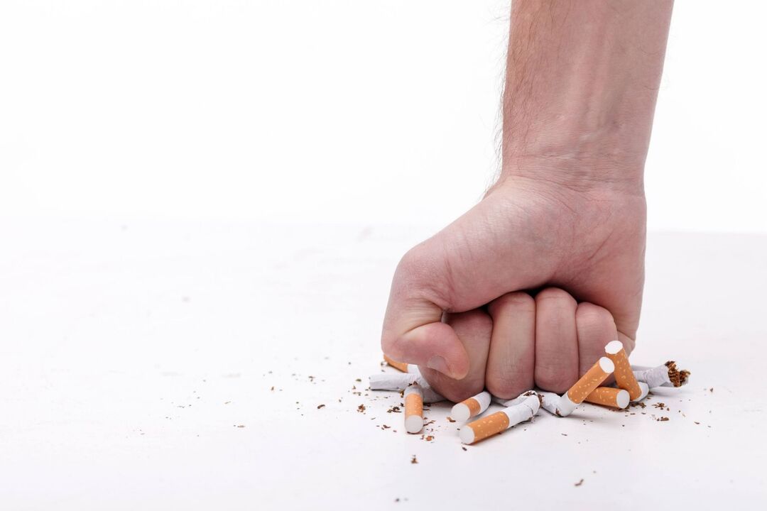 Denial of cigarette with Zxcvbnmqwert Spray